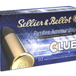 cartouches S&B Club 22 LR 40 gr LRN x50