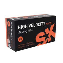 Cartouches SK High Velocity Match cal. 22 LR x 50