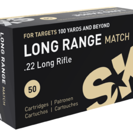 Cartouches SK Long Range Match cal. 22 LR x 50