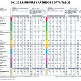Cartouches SK High Velocity Match cal. 22 LR x 500