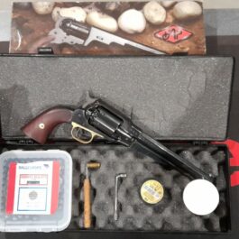 KIT COMPLET PIETTA REPLIQUE 1858 REMINGTON ACIER CAL.44 + Poudre + Amorce …