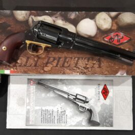 KIT COMPLET PIETTA REPLIQUE 1858 REMINGTON ACIER CAL.44 + Poudre + Amorce …