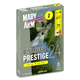 CARTOUCHE DE CHASSE MARY ARM PRESTIGE BISMUTH 24 BJ – CALIBRE 20