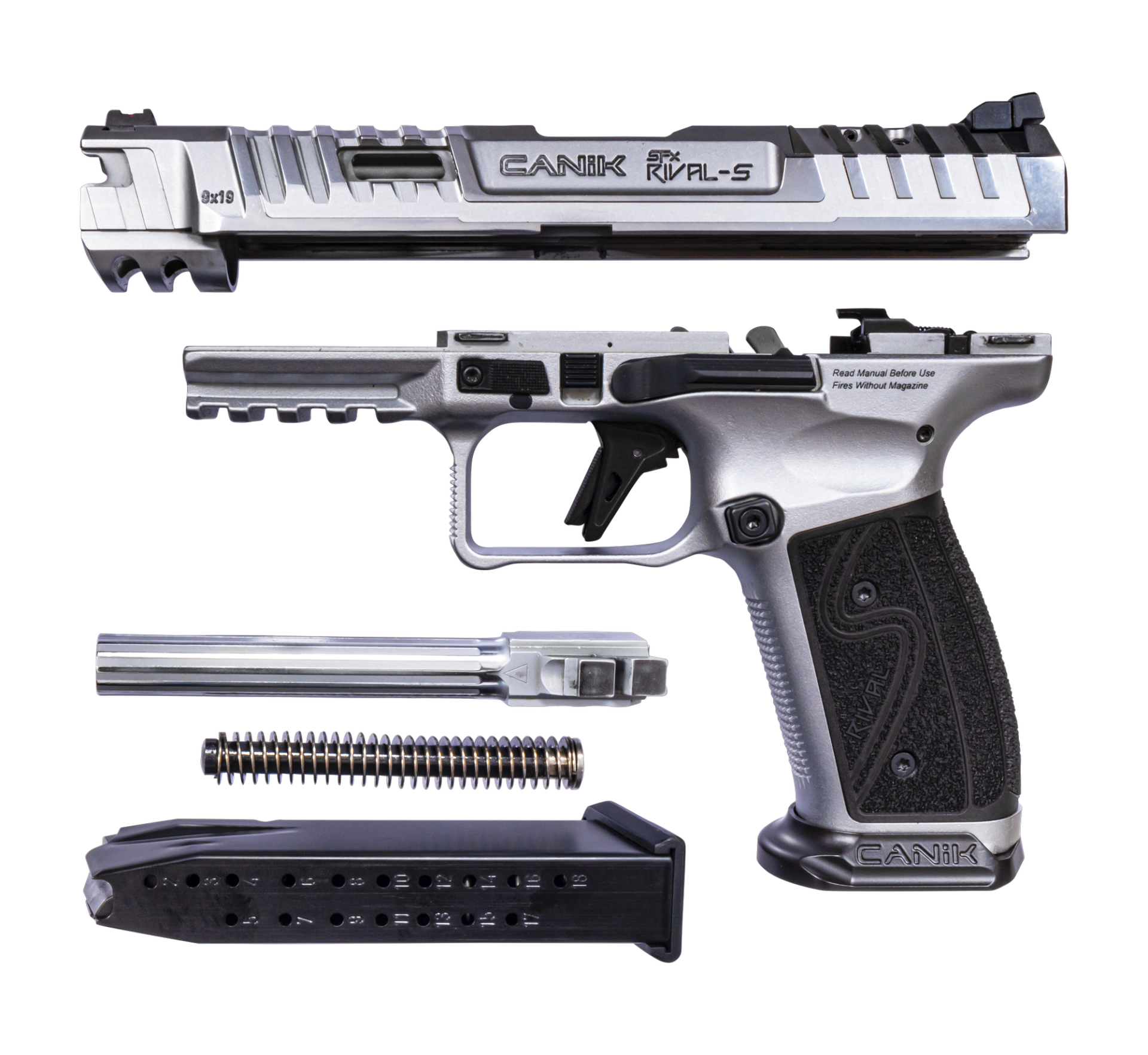 Pistolet CANIK SFx RIVAL-S CHROME 9X19 – Image 4
