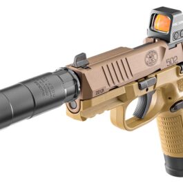 Pistolet FN HERSTAL 502 Tactical FDE cal.22Lr