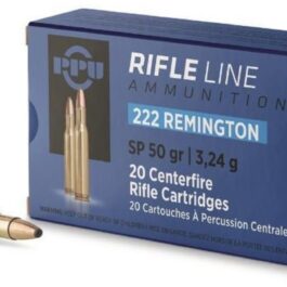 CARTOUCHES PARTIZAN 222 REMINGTON SP 50 GR