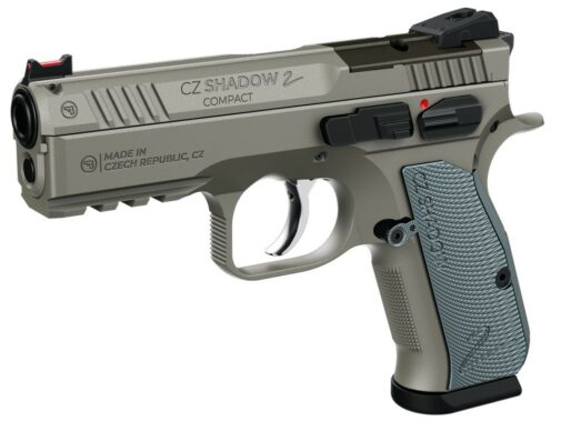 Pistolet CZ 75 Shadow 2 Compact OR "Optic Ready" Cerakote TITAN calibre 9x19