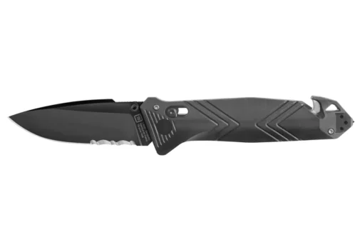 C.A.C.® (avec tire-bouchon) noir Serrations chevron