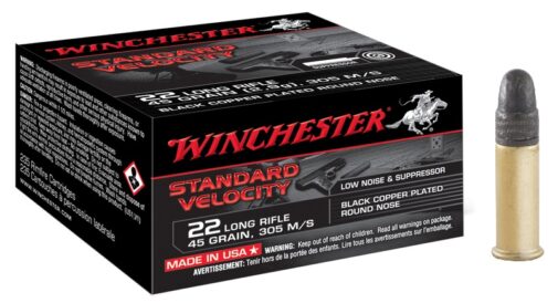 WINCHESTER BLACK Standard Velocity cal.22 Lr Pointe Pleine  x 235