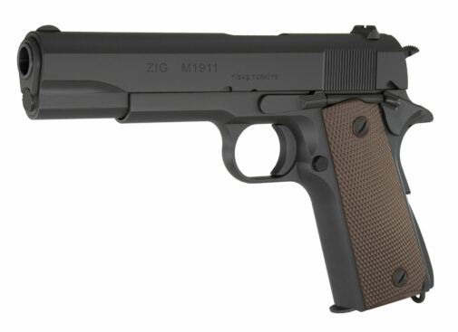 Pistolet TISAS - ZIG M1911 A1 - Noir  - Canon 5 " Parkerisé – Image 4