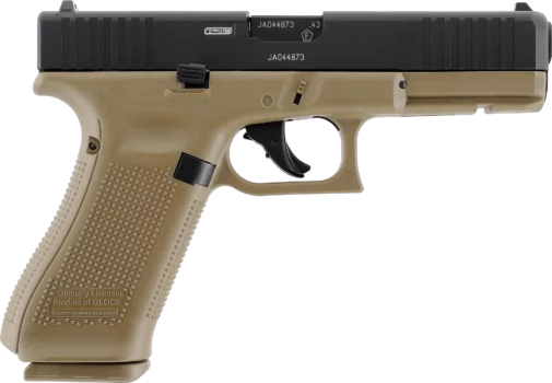 PIST GLOCK 17 GEN5 CAL 43 PAINTBALL T4E COYOTE FRENCH ARMY – Image 4
