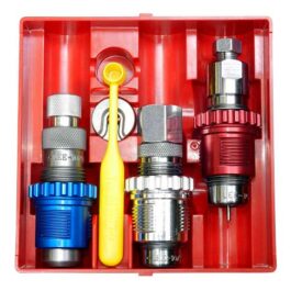 JEU D’OUTILS 3P LEE AVEC SUPPORT DOUILLE 9MM