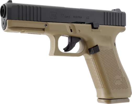 PIST GLOCK 17 GEN5 CAL 43 PAINTBALL T4E COYOTE FRENCH ARMY