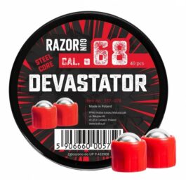 40 Balles acier DEVASTATOR pour HDS68 – .68