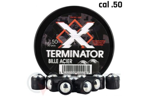 30 billes acier X-Terminator pour HDR50 - .50