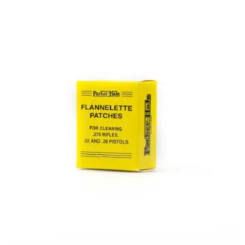 patchs de flanelle Parker Hale F2 cal. .270 / .32 / .38