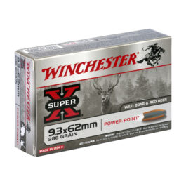 WINCHESTER cal.9,3×62 Power Point 286 grains – 18.5 grammes /20
