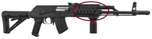 Garde-main supérieur et inférieur pour carabine WBP Mini Jack