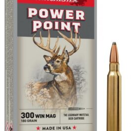 WINCHESTER cal.300 Win Mag Power Point 180 grains – 11.7 grammes /20