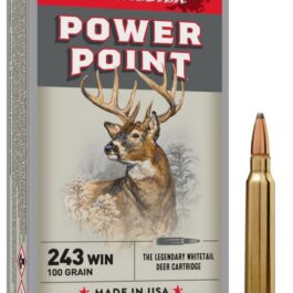 WINCHESTER cal.243 Win Power Point 100 grains – 6.5 grammes /20