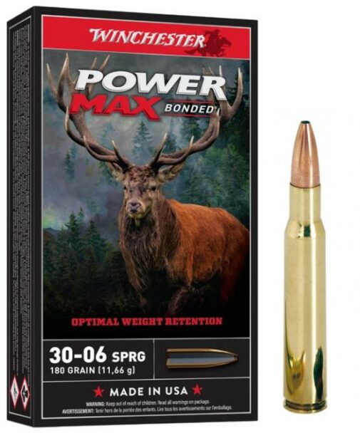 WINCHESTER cal.30-06 Sprg Power Max 180 grains - 11.7 grammes /20
