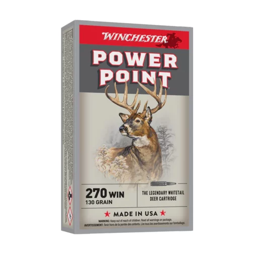 WINCHESTER cal.270 Win Power Point 130 grains - 8.4 grammes /20