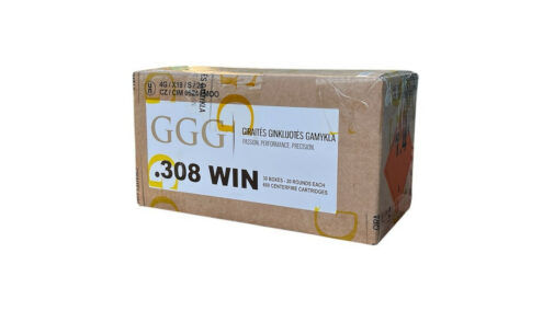 600 cartouches GGG 308 Win./147 gr FMJ – Image 2