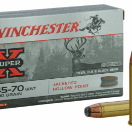 WINCHESTER cal.45-70 Gvt Jacketed Hollow Point 300 grains – 19.4 grammes /20