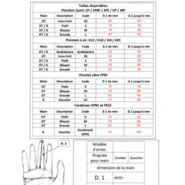 PISTOLET PARDINI MOD. SP Rapid Fire HI-TECH – CAL. 22LR
