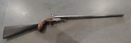 PISTOLET FUSIL MANU FRANCE DE BRACONNIER DÉMONTABLE EN TROIS PARTIES – Image 11