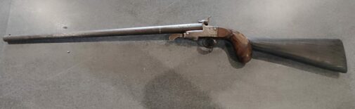 PISTOLET FUSIL MANU FRANCE DE BRACONNIER DÉMONTABLE EN TROIS PARTIES – Image 6