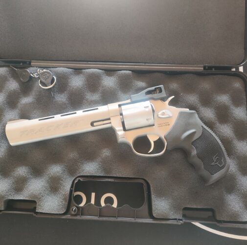 REVOLVER TAURUS MODELE 970 TRACKER 6''1/2 MATTE SS 22LR OCCASION – Image 4