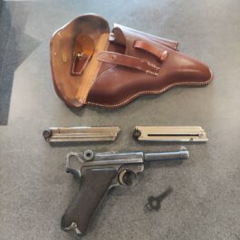 Pistolet Luger P08 fabrication Erfurt en 1918 calibre 9mm para 9×19
