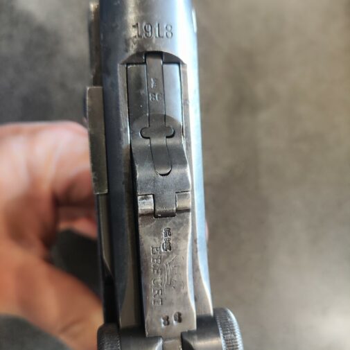 Pistolet Luger P08 fabrication Erfurt en 1918 calibre 9mm para 9x19 – Image 6