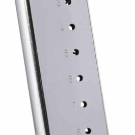 Chargeur MEC-GAR 1911 Full Size .45 ACP avec Talon (Noir ou Nickel)