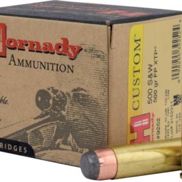 BOITE DE 20 CARTOUCHES HORNADY 500 S&W 500 GR FP XTP