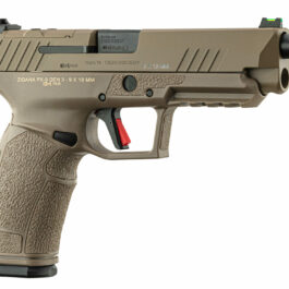 Pistolet TISAS PX-9 TACTICAL calibre 9×19 mm FDE Fileté