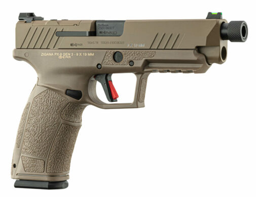 Pistolet TISAS PX-9 TACTICAL calibre 9x19 mm FDE Fileté