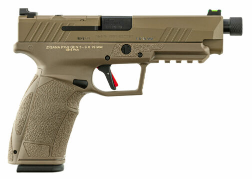 Pistolet TISAS PX-9 TACTICAL calibre 9x19 mm FDE Fileté – Image 7
