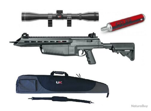 Pack Carabine Co2 Umarex Air Javelin (46 joules) + 1 packe de 6 flèches en carbone