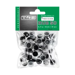 T4E BILLES CAOUTCHOUC PRECISION CAL 50 X50 RUB 50