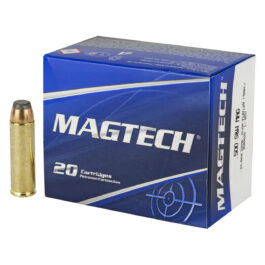 BOITE DE 20 MAGTECH 500 SW MAG 325GR SJSP FLAT LIGHT LOADING 500L