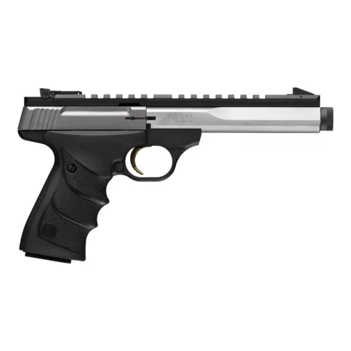 SERIE LIMITEE 100 PIECES !! BROWNING BUCK MARK CONTOUR STAINLESS 5.9" SUPPRESSOR READY 22LR