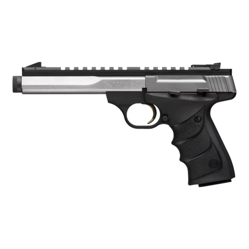 SERIE LIMITEE 100 PIECES !! BROWNING BUCK MARK CONTOUR STAINLESS 5.9" SUPPRESSOR READY 22LR – Image 3
