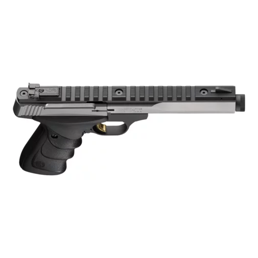 SERIE LIMITEE 100 PIECES !! BROWNING BUCK MARK CONTOUR STAINLESS 5.9" SUPPRESSOR READY 22LR – Image 4