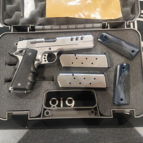 Pistolet SMITH & WESSON Performance Center SW1911 Custom Bleu cal.45 ACP occasion – Image 3
