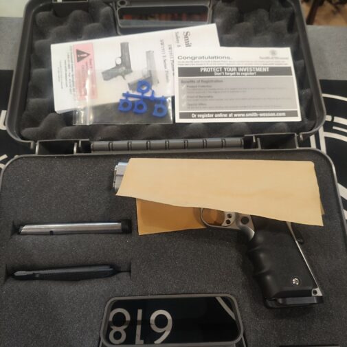 Pistolet SMITH & WESSON Performance Center SW1911 Custom Bleu cal.45 ACP occasion – Image 5