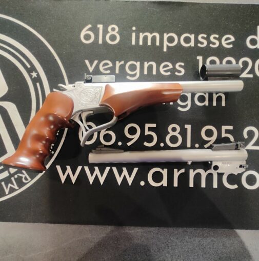 Thompson Contender Inox neuf avec accessoires- cal.22LR / 7 mm TCU Occasion – Image 2