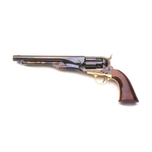 Revolver à Poudre Noire UBERTI 1860 Army FINITION BLUE CHARCOAL BARILLET FLUTE  8" Cal.44 – Image 3