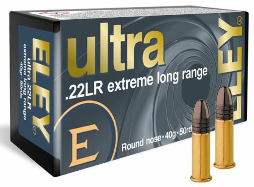 Cartouches Eley ultra cal. 22 LR extrem long range